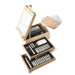 Mixed Media Easel Box Art Set